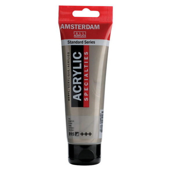 Royal Talens Amsterdam Acrylic Pewter 815 120mL