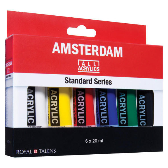 Royal Talens Amsterdam Acrylic 6X General Set Sets