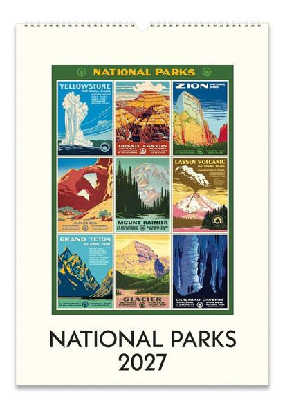 Cavallini & Co. 2027 Wall Calendar, National Parks