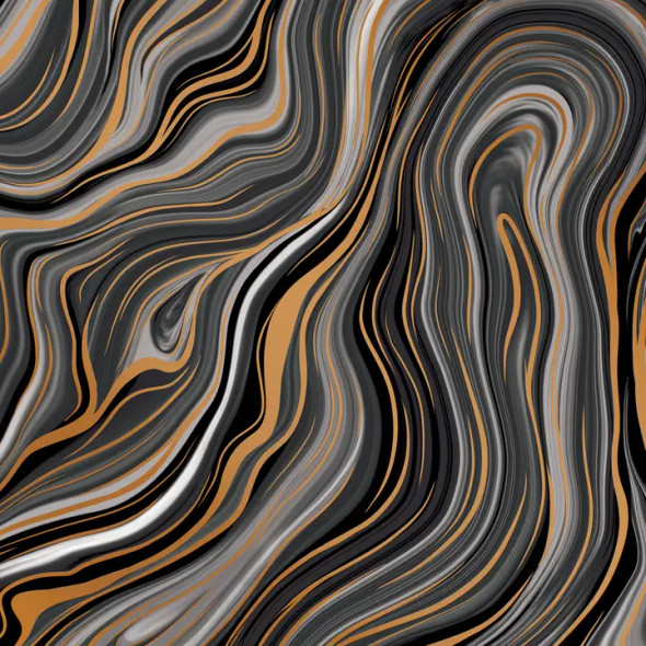 Jillson & Roberts Wrapping Paper Roll, Marbled Black