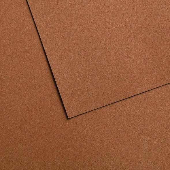 Canson Mi-Teintes Velvet Sheets - 430gsm - 19.7"x25.6" - Brown 