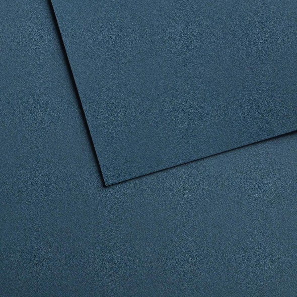 Canson Mi-Teintes Velvet Sheets - 430gsm - 19.7"x25.6" - Horizon Blue 