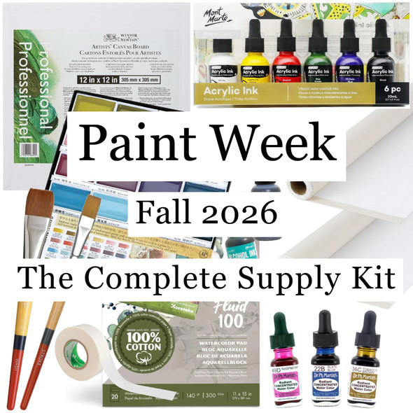 SAM FLAX Michelle Armas Paint Week Fall 2026 Complete Supply Kit 