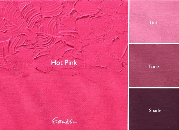 Gamblin Artist's Colors Gamblin 1980 Oil Color, 150ml, Hot Pink 