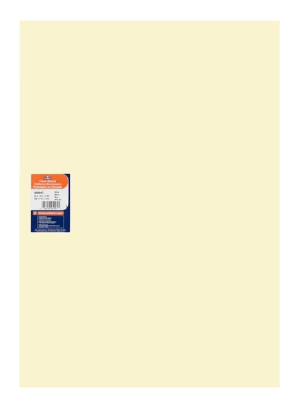 Elmer's Acid-Free Foamboard, 1/8" x 16" x 20", Cream