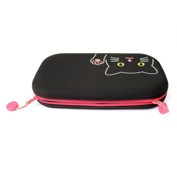  PuniLabo Zipper Pouch, Black Cat 
