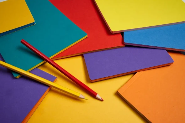  Uglybooks - Colored Sketchbook 5.75"x8" - Mystery Pick, 3pk 