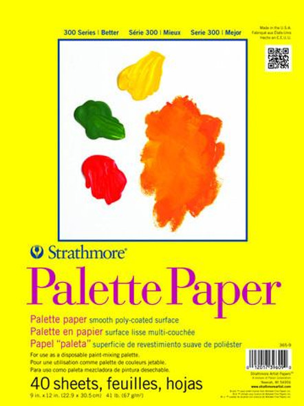 Strathmore Artist Papers Strathmore White Paper Palette Pad - 9" x 12" 