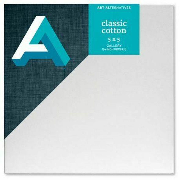 Art Alternatives AA Classic Cotton Stretched Canvas - Gallery - 1-3/8 Profile - 5 x 5