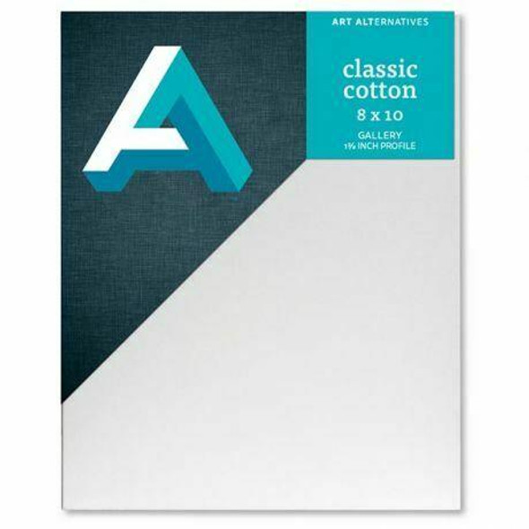 Art Alternatives AA Classic Cotton Stretched Canvas - Gallery - 1-3/8 Profile - 8 x 10