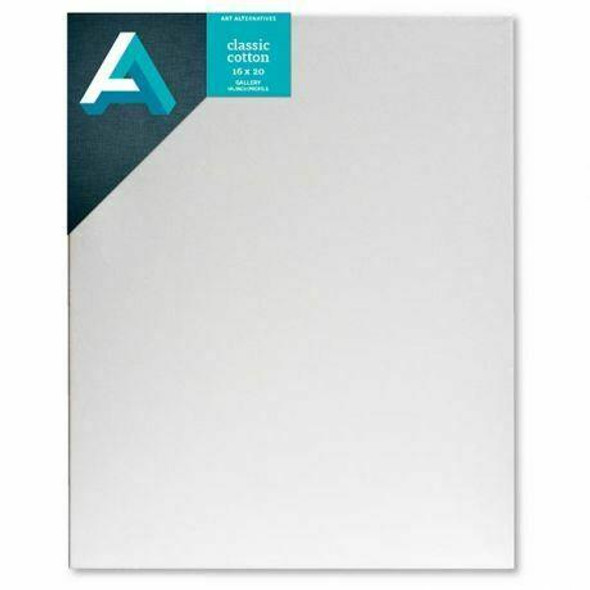 Art Alternatives AA Classic Cotton Stretched Canvas - Gallery - 1-3/8 Profile - 16 x 20