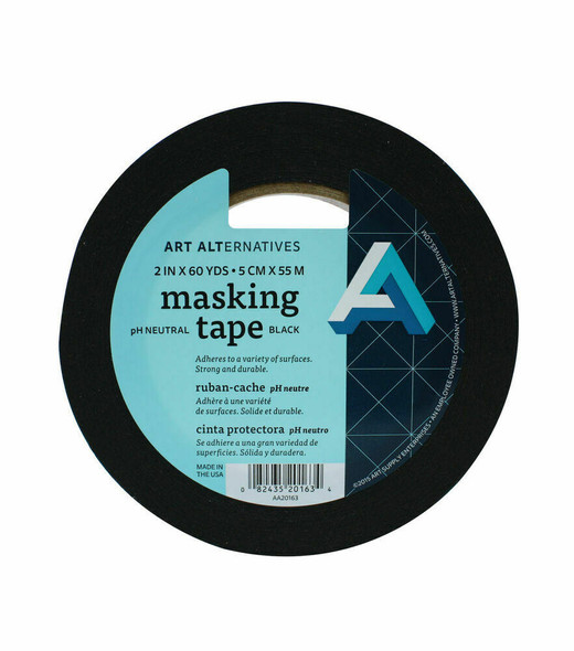 Art Alternatives AA Acid-Free Black Masking Tape - 2