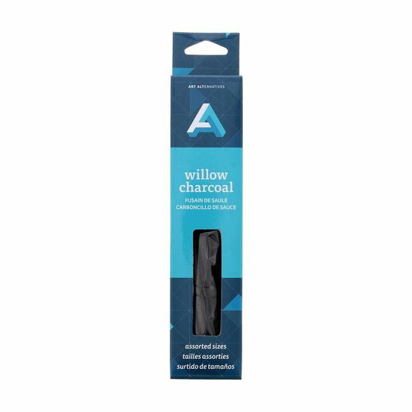 Art Alternatives AA Vine and Willow Charcoal - Willow Charcoal - Assorted Sizes