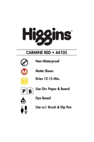 Chartpak, Inc Higgins Drawing Ink - Red Violet 319428