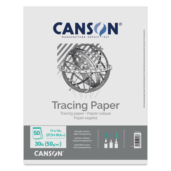 Canson - Foundation Series Tracing Pad - 11" x 14"