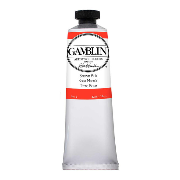 Gamblin Artist's Colors Gamblin Artist Grade Oil Color, 37ml Tube, Brown Pink