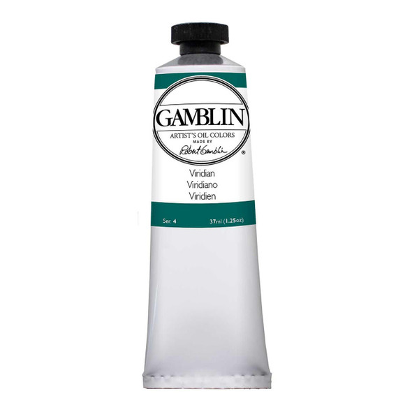 Gamblin Artist's Colors Gamblin Artist Grade Oil Color, 37ml Tube, Viridian