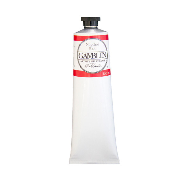 Gamblin Artist's Colors Gamblin Artist Grade Oil Color, 150ml, Napthol Red