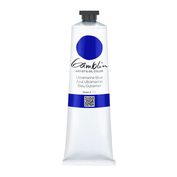 Gamblin Artist's Colors Gamblin Artist Grade Oil Color, 150ml, Ultramarine Blue