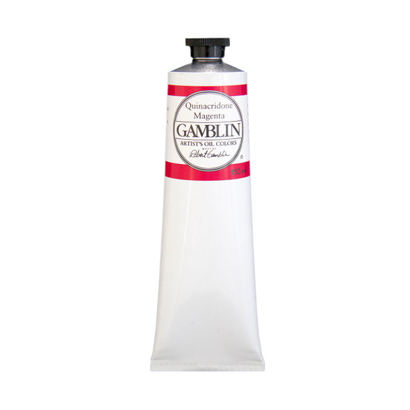 Gamblin Artist's Colors Gamblin Artist Grade Oil Color, 150ml, Quinacridone Magenta
