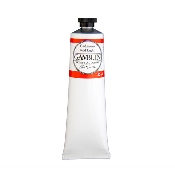 Gamblin Artist's Colors Gamblin Artist Grade Oil Color, 150ml, Cadmium Red Light