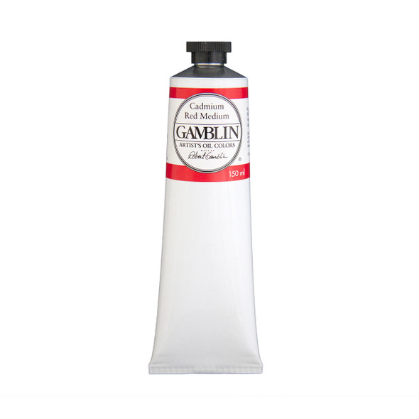 Gamblin Artist's Colors Gamblin Artist Grade Oil Color, 150ml, Cadmium Red Medium