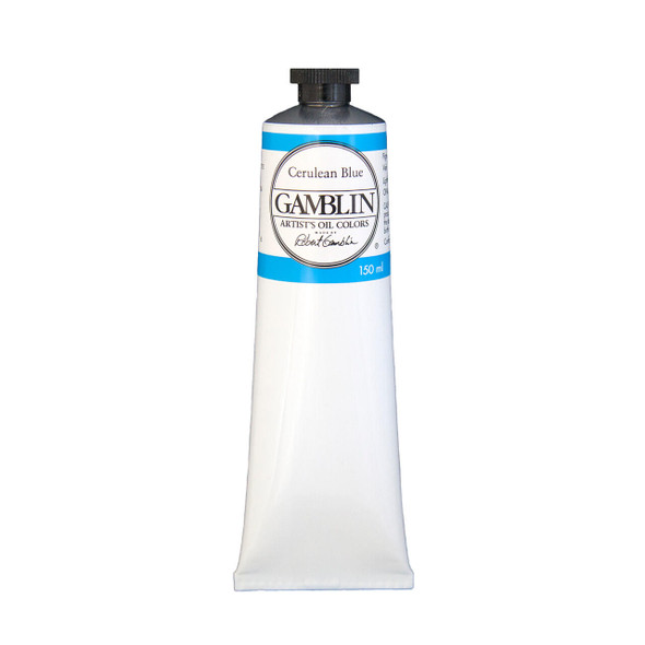 Gamblin Artist's Colors Gamblin Artist Grade Oil Color, 150ml, Cerulean Blue