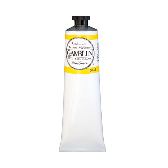 Gamblin Artist's Colors Gamblin Artist Grade Oil Color, 150ml, Cadmium Yellow Medium