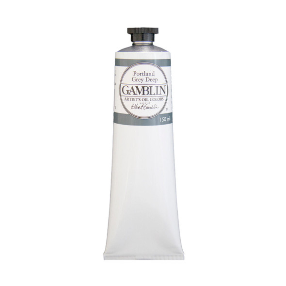 Gamblin Artist's Colors Gamblin Artist Grade Oil Color, 150ml, Portland Grey Deep