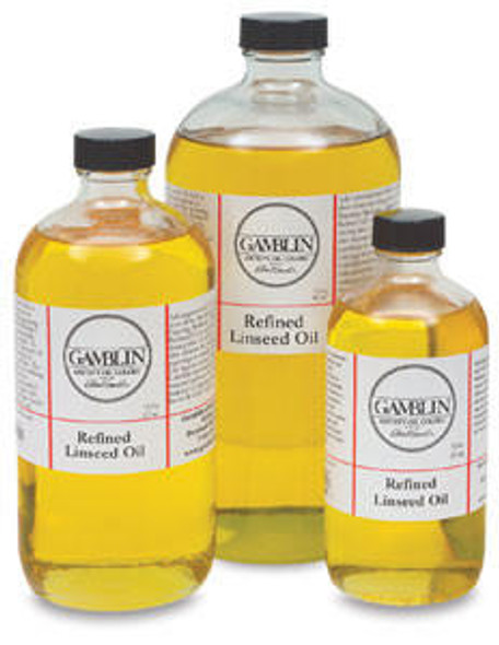 GAMBLIN ARTIST'S COLOR Gamblin - Refined Linseed Oil - 4 oz. 