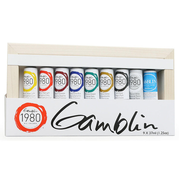 Gamblin Artist's Colors Gamblin - 1980 Oil Color Introductory Set - Gamblin 1980 Oil Colors Introductory