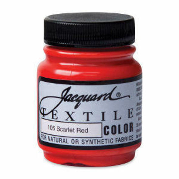 Jacquard - Textile Color - 2.25 oz - Scarlet Red