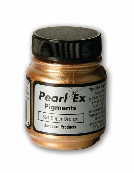 Jacquard - Pearl Ex Mica Pigments - 3/4 oz Jar - Super Bronze