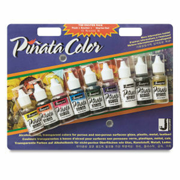 Jacquard Airbrush Paint Set - Opaque Colors Exciter