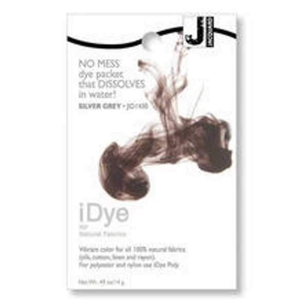 Jacquard - iDye Fabric Dye - 100percent Natural Fabric iDye - Silver Gray