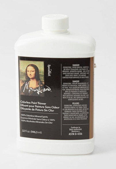 Speedball Art Products Mona Lisa - Odorless Paint Thinner - 32oz