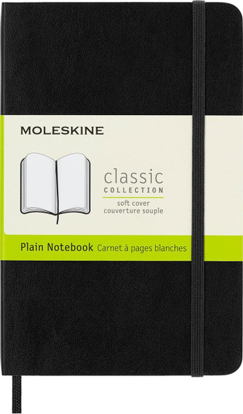 Moleskine Classic Hardcover Notebook, Pocket (3.5