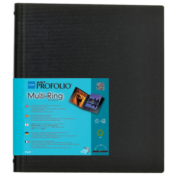 Itoya - Art Profolio Multi-Ring Binder - 9" x 12"