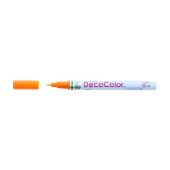 Marvy/Uchida Uchida - DecoColor Paint Marker - Fine - Orange 