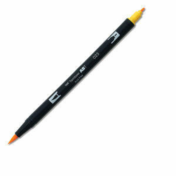 Tombow - Dual Brush-Pen - Light Orange #025