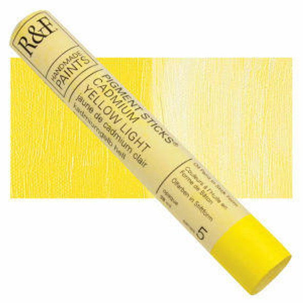 RandF HANDMADE PAINT RandF Handmade Paints - Pigment Sticks - Cadmium Yellow Light