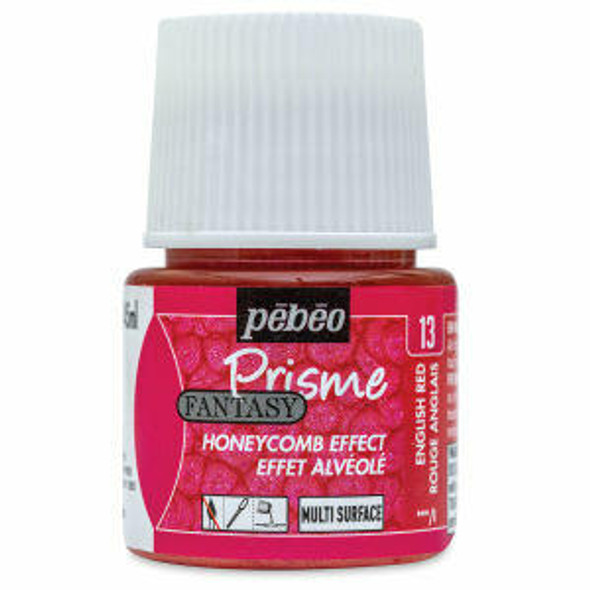 Pebeo - Fantasy Prisme Craft Paint - English Red