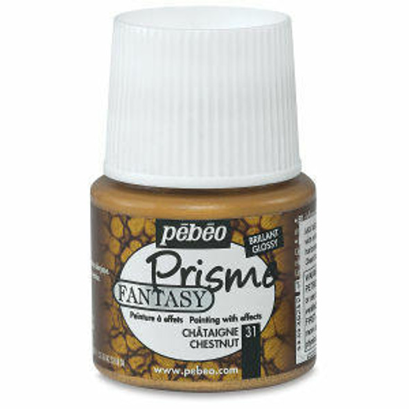 Pebeo - Fantasy Prisme Craft Paint - Chestnut