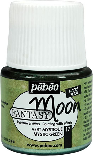 Pebeo - Fantasy Moon Craft Paint - Mystic Green