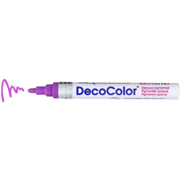 Marvy/Uchida Uchida - DecoColor Paint Marker - Broad - Hot Purple 