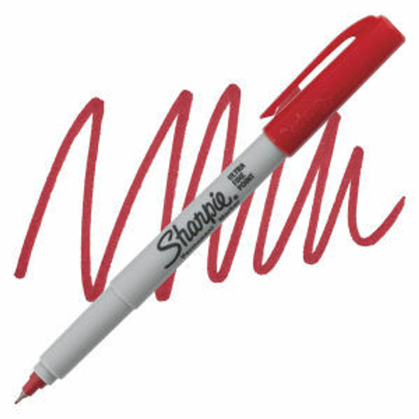 sharpie Sharpie Marker - Ultra-Fine - Red