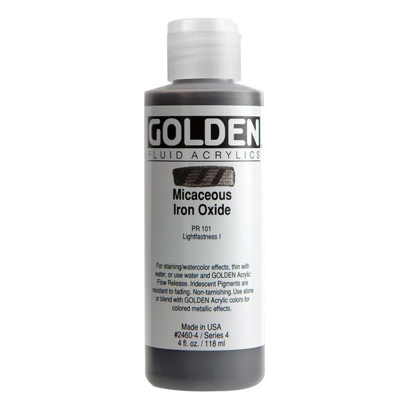 Golden Artist Colors Fluid Iridescent Micaceous 4oz