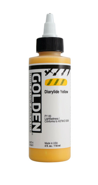 Golden Artist Colors High Flow Diarylide Yellow 4oz