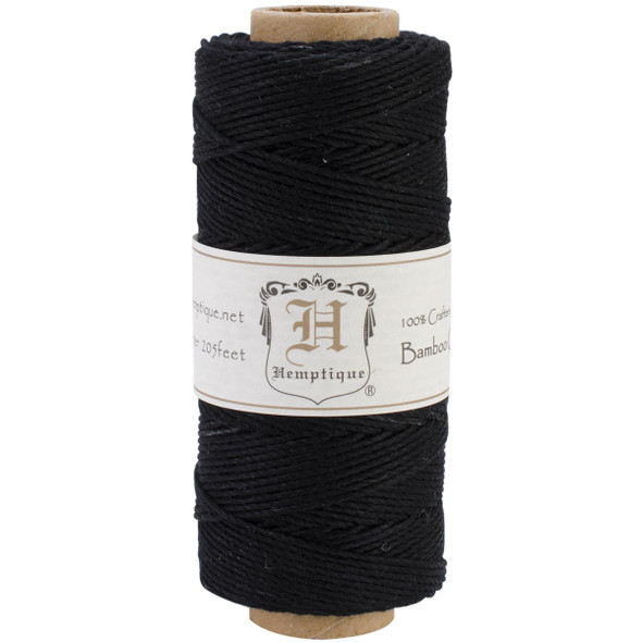 hemptique Hemptique - Bamboo Cord Spools - Black