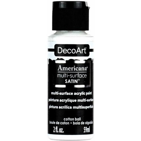 decoart Deco - Americana Multi-Surface Acrylic - 2 oz - Cotton Ball